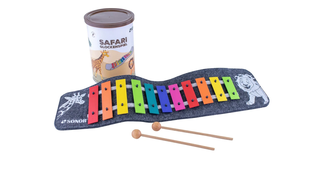 Sonor Glockenspiel Safari Boomwhacker Farben